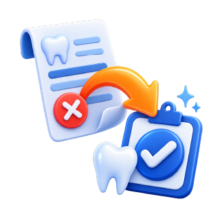 Denial management icon